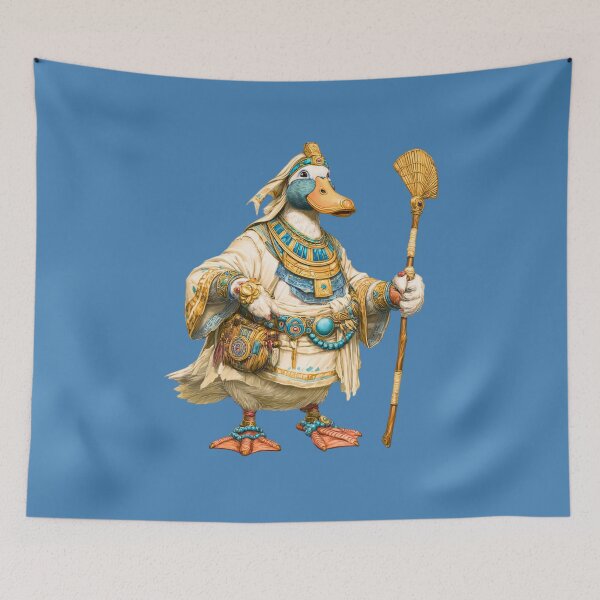 Item preview, Ancient Guardian Duck designed and sold by MYTHIC PEEL STICKERS.