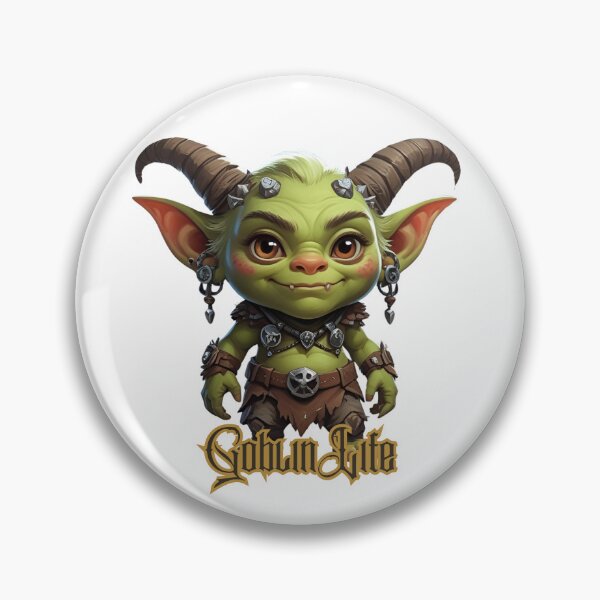 Item preview, Goblin Life: Young Goblin of Chaos & Metal designed and sold by Edenglow Prints & Peculiars.