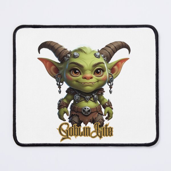 Item preview, Goblin Life: Young Goblin of Chaos & Metal designed and sold by Edenglow Prints & Peculiars.