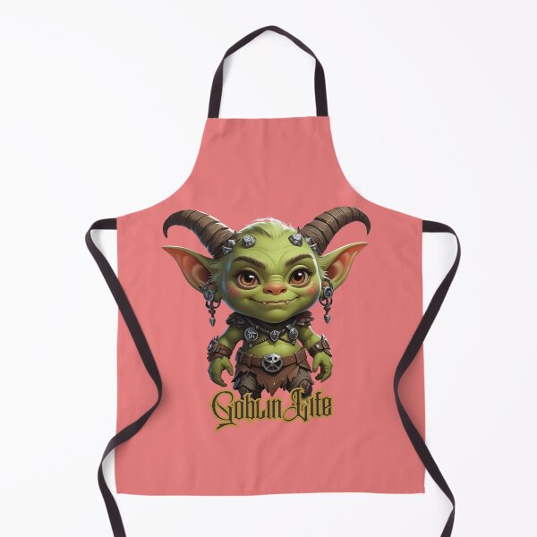 Item preview, Goblin Life: Young Goblin of Chaos & Metal designed and sold by Edenglow Prints & Peculiars.