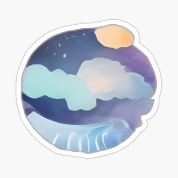 Item preview, Moonlit Shoreline designed and sold by SavvyJuanDesign.
