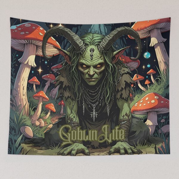 Item preview, Goblin Life: Creeping Through the Spores designed and sold by Edenglow Prints & Peculiars.