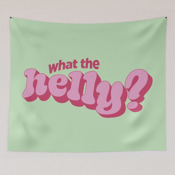 Item preview, What The Helly? Pink designed and sold by reka-designs.
