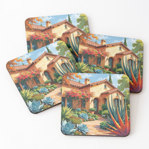 Item preview, SoCal Succulent house designed and sold by MerchHaute.