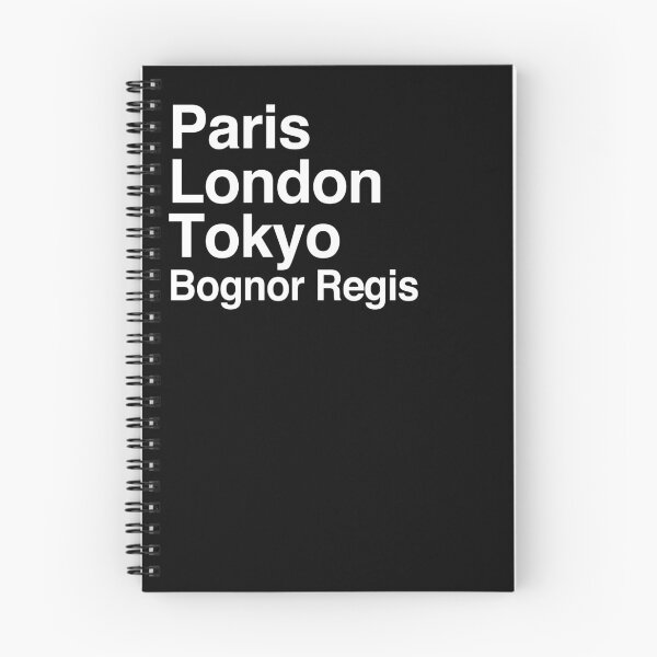 Item preview, Paris London Tokyo Bognor Regis designed and sold by Custom365.