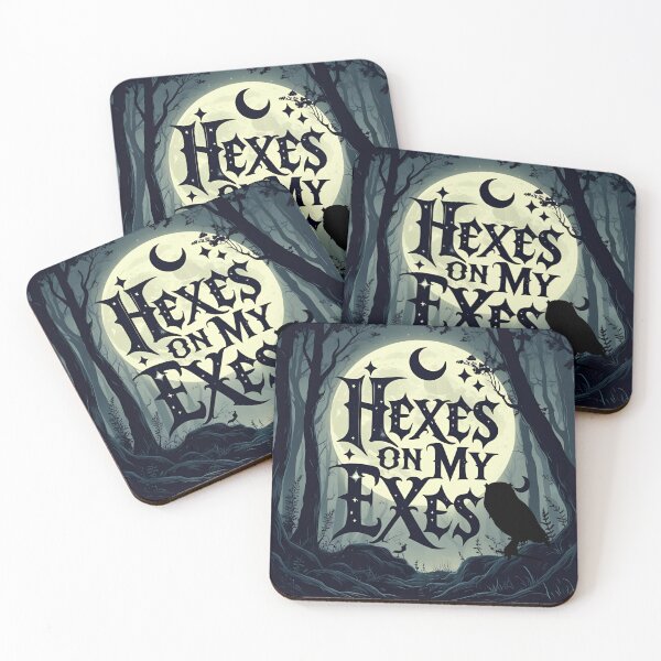 Item preview, Hexes on My Exes designed and sold by Edenglow Prints & Peculiars.