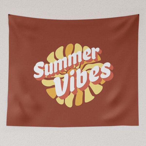 Item preview, Summer Vibes Retro Warm Sun Sunshine designed and sold by NosandEdgy.