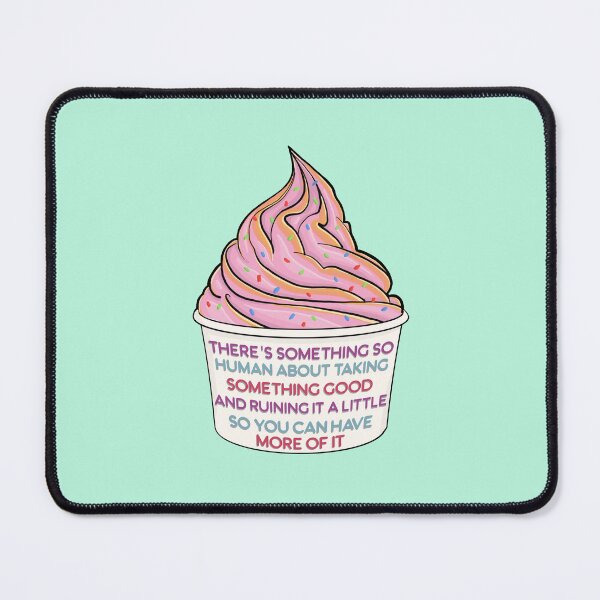 Item preview, The Good Place Frozen Yogurt Quote designed and sold by Quotesnthings.
