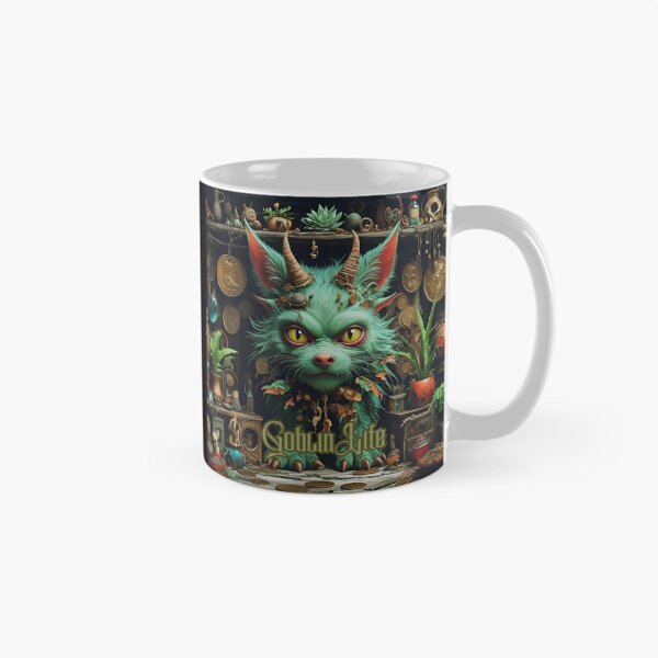 Item preview, Goblin Life: Feral Trinket Cat designed and sold by Edenglow Prints & Peculiars.