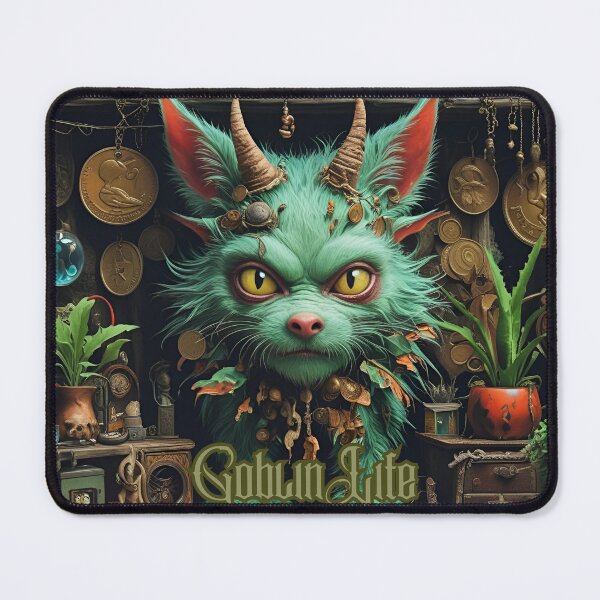 Item preview, Goblin Life: Feral Trinket Cat designed and sold by Edenglow Prints & Peculiars.