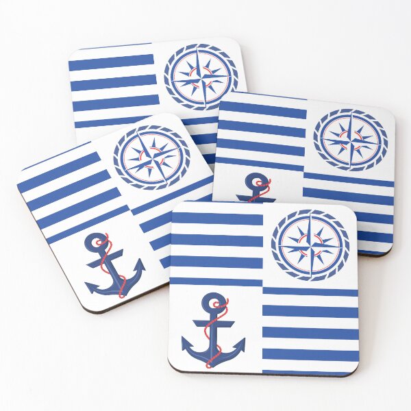 Item preview, Nautical Blue (Coastal Chic Collection) designed and sold by TurquoiseBird.