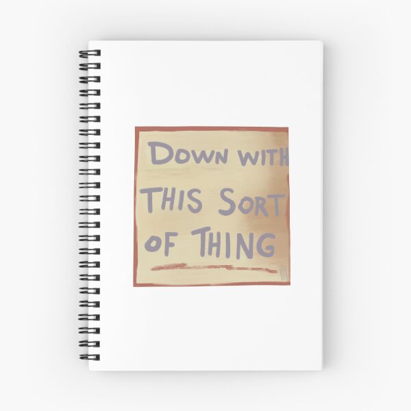 Item preview, Father Ted Down With This Sort Of Thing Sign designed and sold by Lalia Designs.