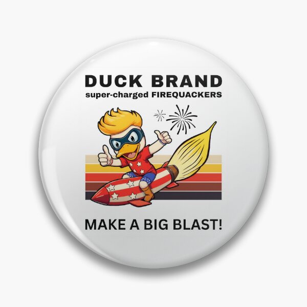 Item preview, DUCK BRAND FIREQUACKERS  designed and sold by fetch-it-studio.