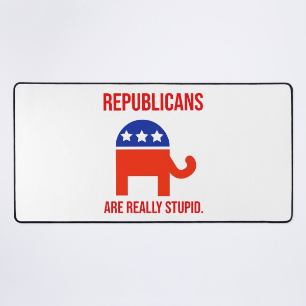 Item preview, Republicans are really stupid.  designed and sold by Rachel the Artist .