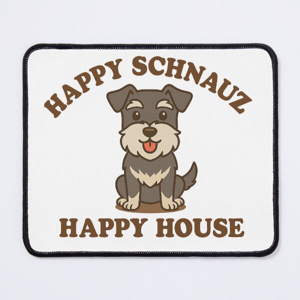 Item preview, Happy Schnauz Happy House – Cute Schnauzer Dog Lover Shirt designed and sold by FurBaeFetch.