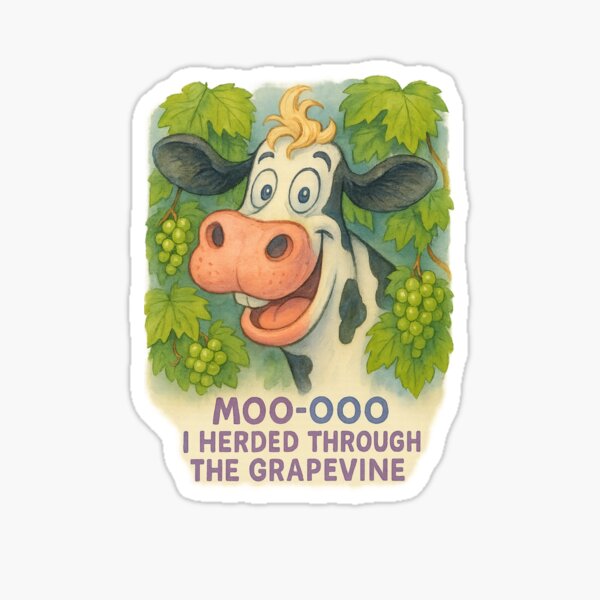 Item preview, I Herded Through the Grapevine designed and sold by pawshots.