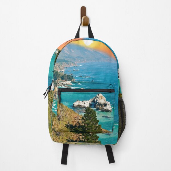 Item preview, Stunning Sunset over Big Sur California Highway 1 Coastline designed and sold by Yogibear & Rachelle .