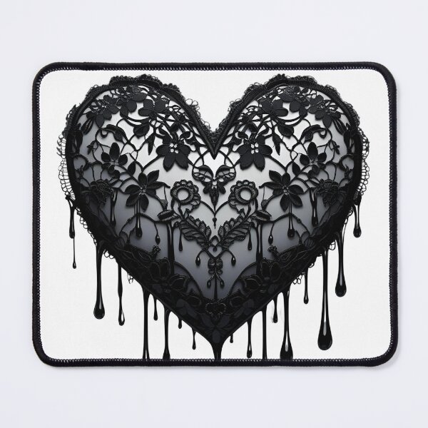 Item preview, Gothic Laced Heart designed and sold by Edenglow Prints & Peculiars.