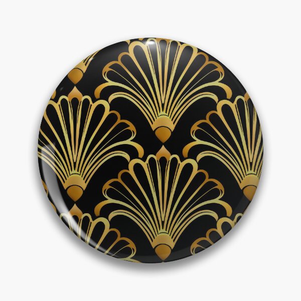 Item preview, Romantic Art Deco Golden Ombre Elegant Classy Pattern designed and sold by DEC02.