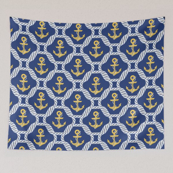 Item preview, Nautical Blue V2 (Coastal Chic Collection) designed and sold by TurquoiseBird.
