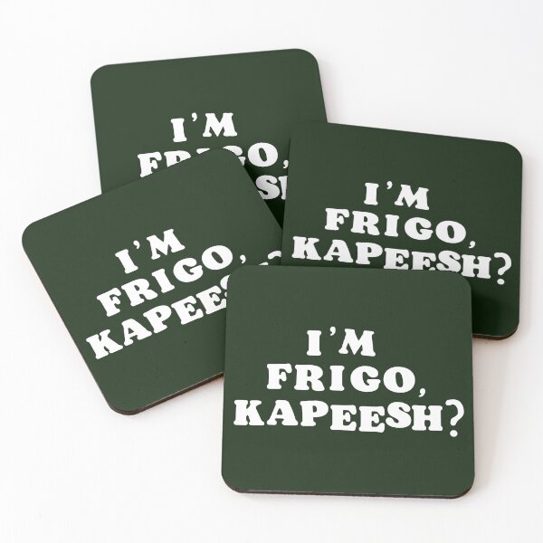 Item preview, I'm Frigo, Kapeesh? (Worn By Tommy Frigo) in Adventureland Movie designed and sold by acquiesce13.