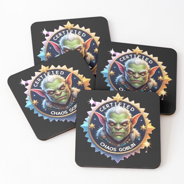 Item preview, Certified Chaos Goblin designed and sold by Edenglow Prints & Peculiars.