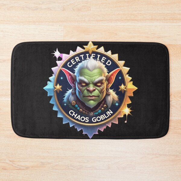 Item preview, Certified Chaos Goblin designed and sold by Edenglow Prints & Peculiars.