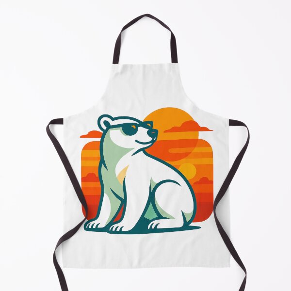 Item preview, Cool Polar Bear with sun glasses designed and sold by Andykinoz.