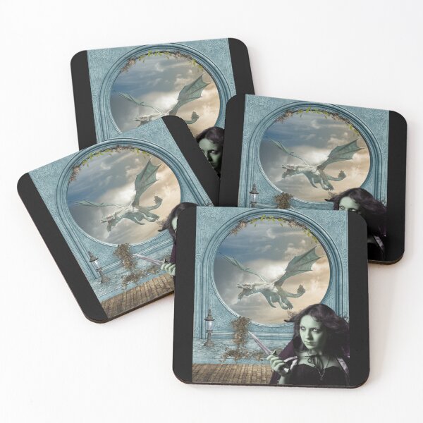Item preview, Gothic Dragon Slayer designed and sold by Edenglow Prints & Peculiars.