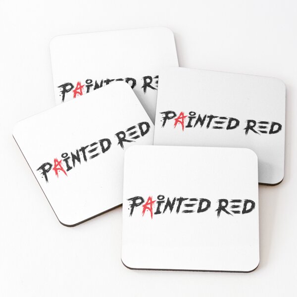 Item preview, Black and Red Typography designed and sold by PaintedRedBand.