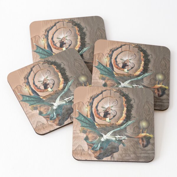 Item preview, Fairy Dragon Slayer: Winged Warrior designed and sold by Edenglow Prints & Peculiars.