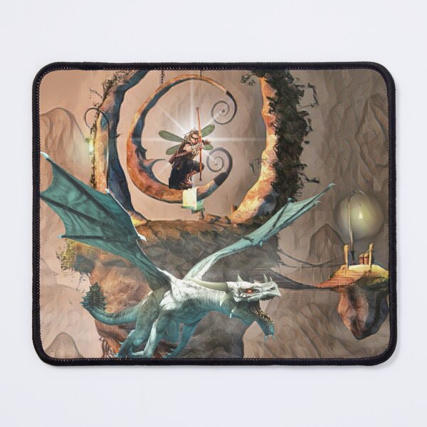 Item preview, Fairy Dragon Slayer: Winged Warrior designed and sold by Edenglow Prints & Peculiars.