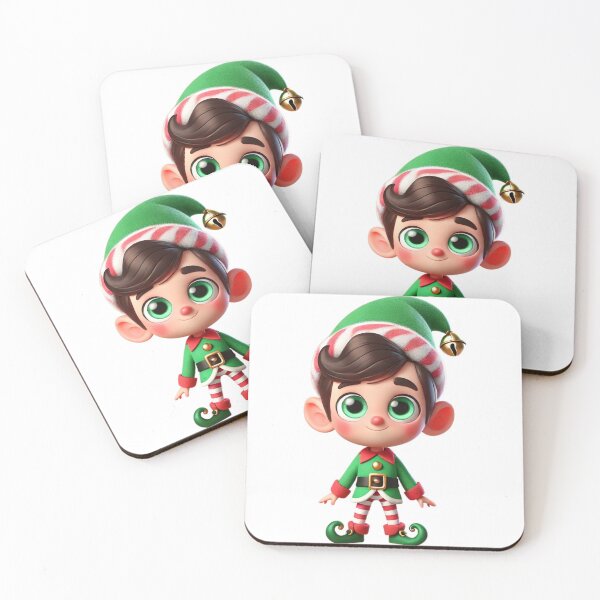Item preview, Adorable Christmas Elf Boy designed and sold by Sillytoe.
