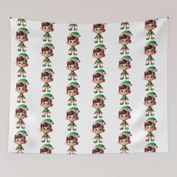 Item preview, Adorable Christmas Elf Boy designed and sold by Sillytoe.