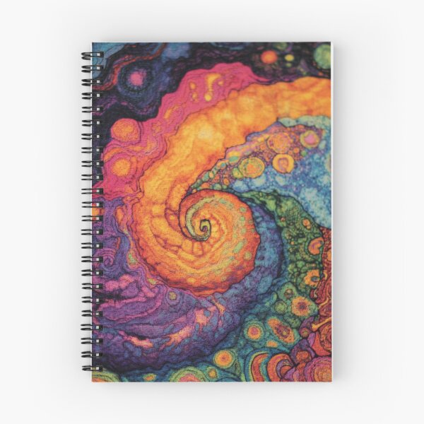 Item preview, Colorful Swirls, Batik-Style designed and sold by SkyBridgePRJ.