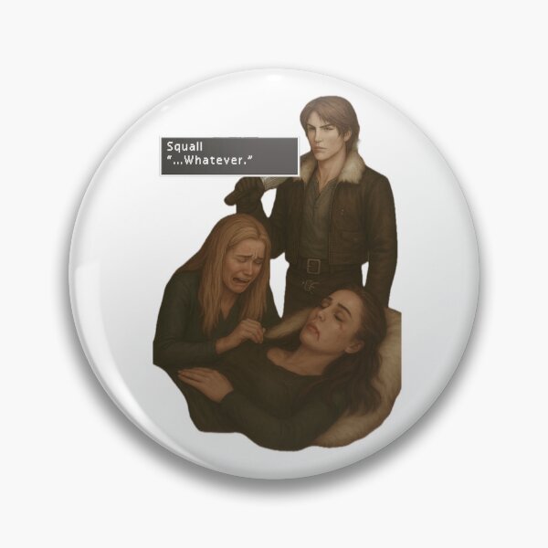 Item preview, "Whatever, Clarke." The 100 FF8 Squall Parody designed and sold by Trauma Nicole.