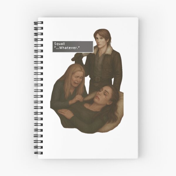Item preview, "Whatever, Clarke." The 100 FF8 Squall Parody designed and sold by Trauma Nicole.