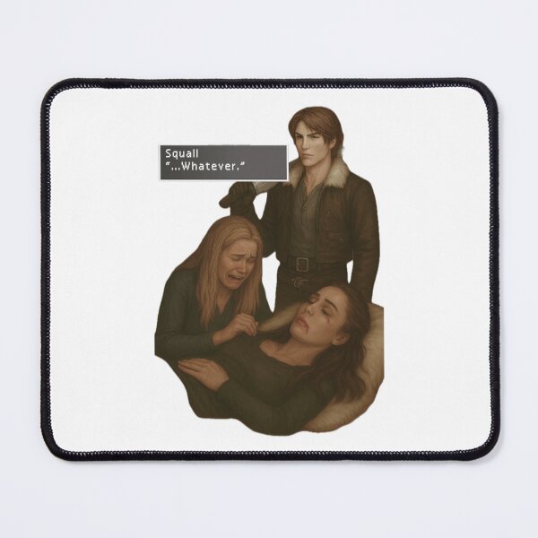 Item preview, "Whatever, Clarke." The 100 FF8 Squall Parody designed and sold by Trauma Nicole.