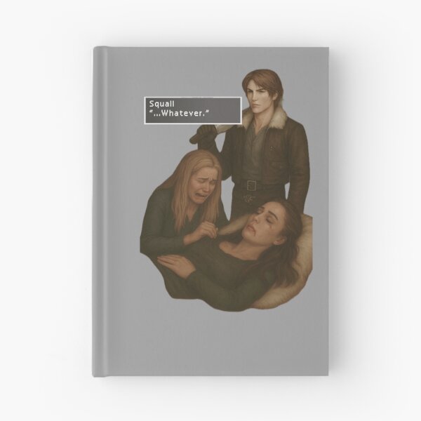 Item preview, "Whatever, Clarke." The 100 FF8 Squall Parody designed and sold by Trauma Nicole.