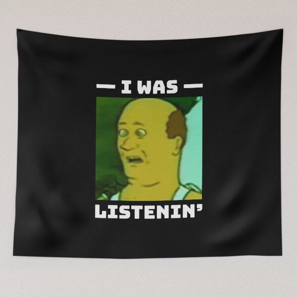 Item preview, I Was Listening - Bill KOTH YTP designed and sold by BeerBro-Designs.