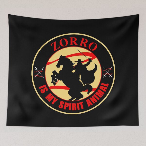 Item preview, Zorro, is my spirit animal, silhouette, designed and sold by 4gottenlore.