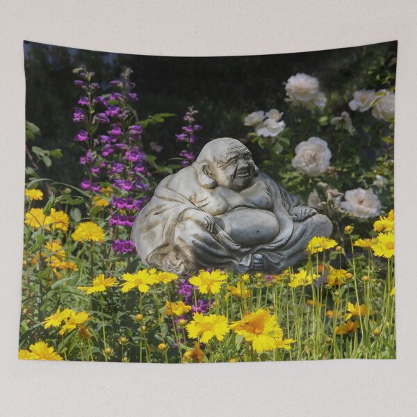 Item preview, Buddha in the Garden designed and sold by heatherfriedman.