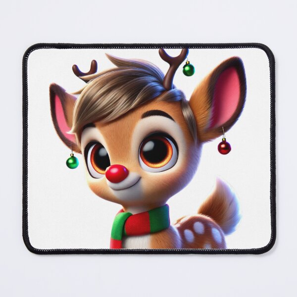 Item preview, Adorable Christmas Reindeer Boy designed and sold by Sillytoe.
