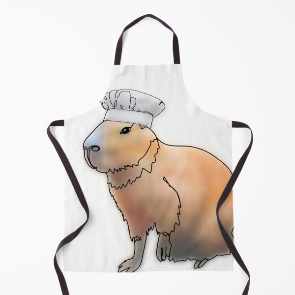 Item preview, Capybara in a Chef Hat – animalzinhats designed and sold by Ashley’sAnimalz.