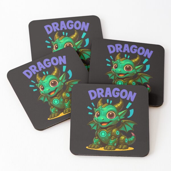 Item preview, Adorable Cyber Dragon designed and sold by Thaivi Design.