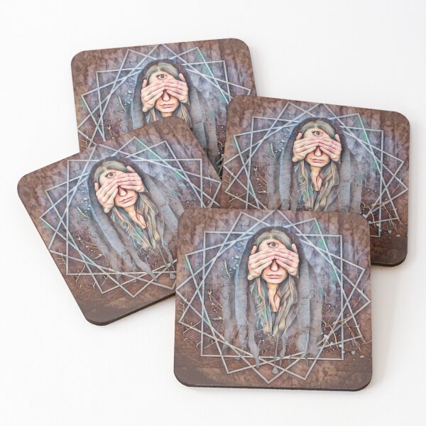 Item preview, Third Eye Shaman designed and sold by Edenglow Prints & Peculiars.