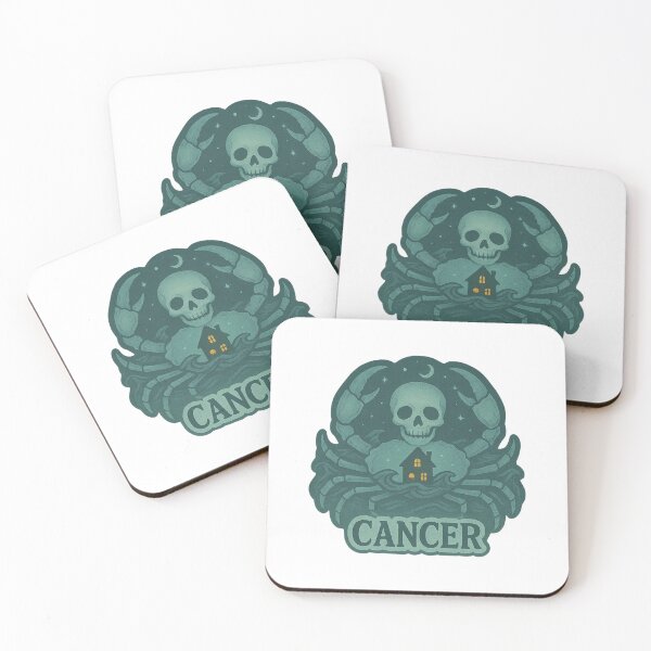 Item preview, Haunted Zodiac Crab Cancer Skull Moon Design designed and sold by Vendeloc.