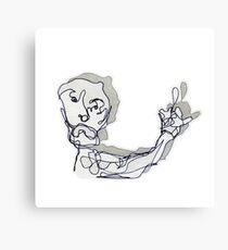 Middle Finger Canvas Print