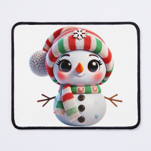 Item preview, Adorable Christmas Snowman Girl designed and sold by Sillytoe.