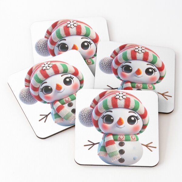 Item preview, Adorable Christmas Snowman Girl designed and sold by Sillytoe.